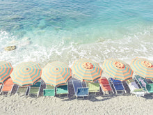 Load image into Gallery viewer, Monterosso Beach Umbrellas
