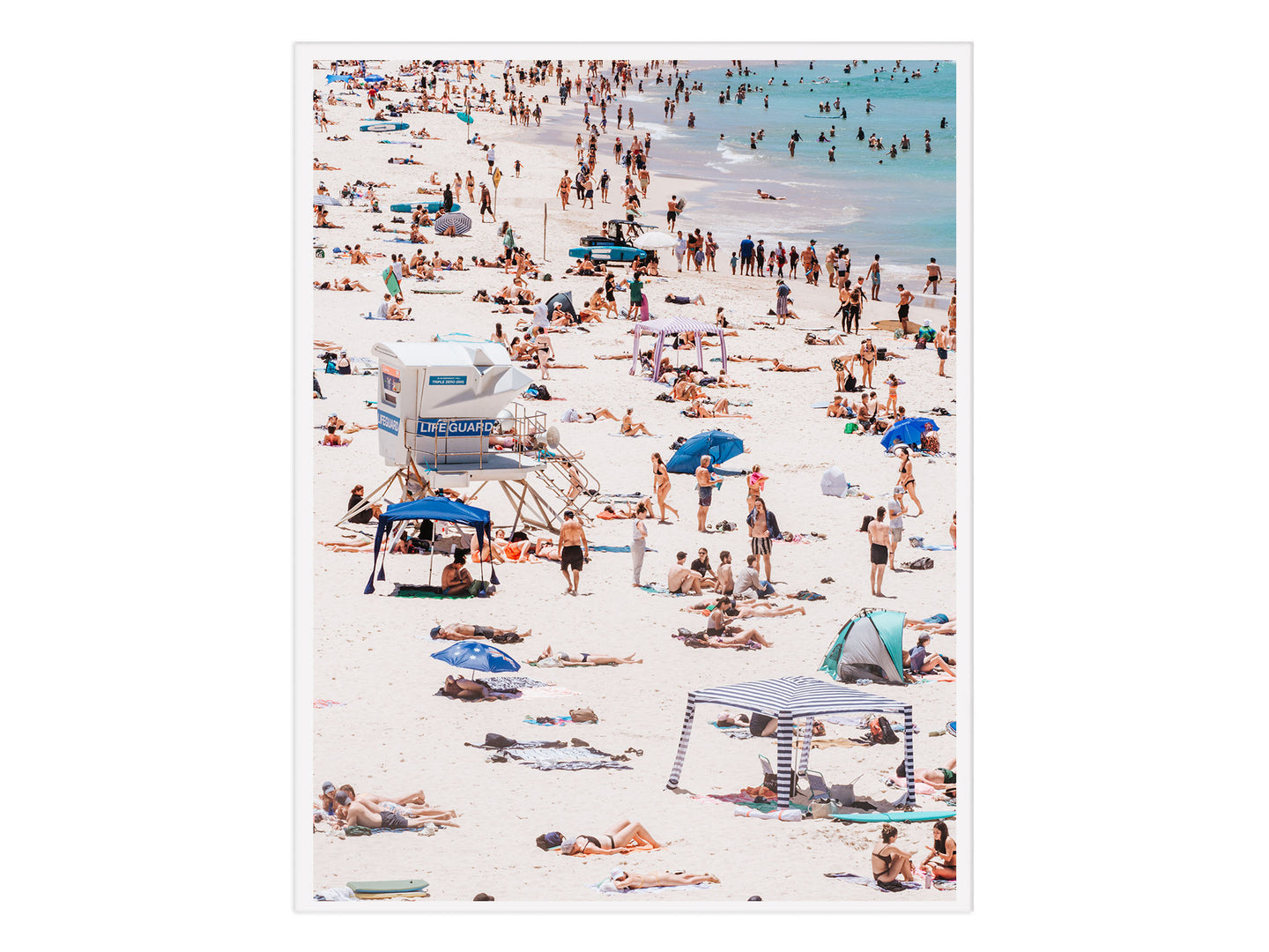 Busy Bondi Beach