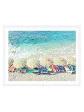 Load image into Gallery viewer, Monterosso Beach Umbrellas
